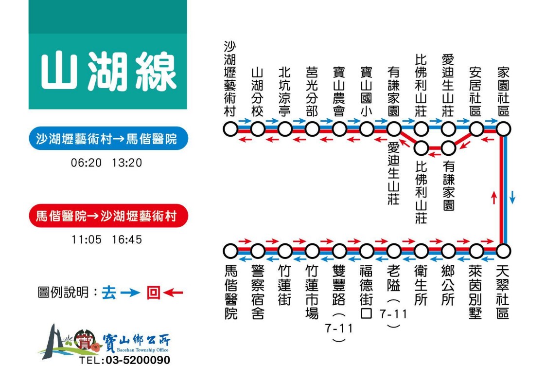 0505公車路線圖-新竹縣公車