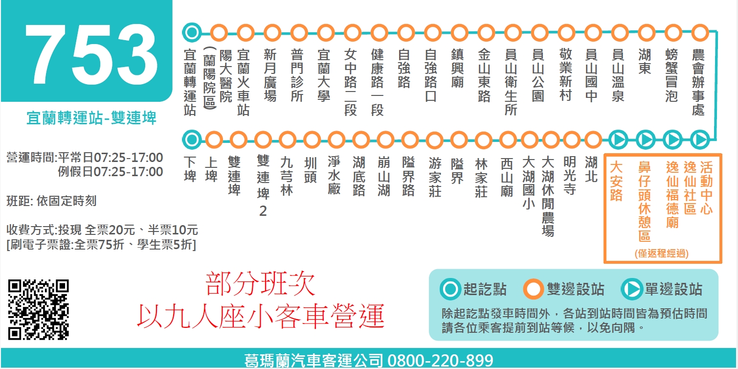 753公車路線圖-宜蘭公車