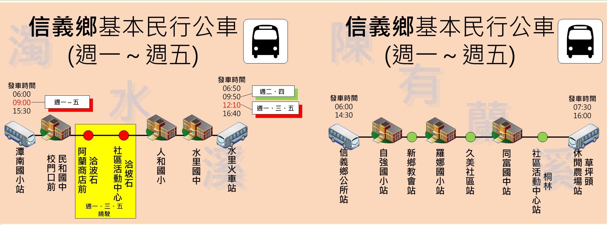 0561公車路線圖-南投公車
