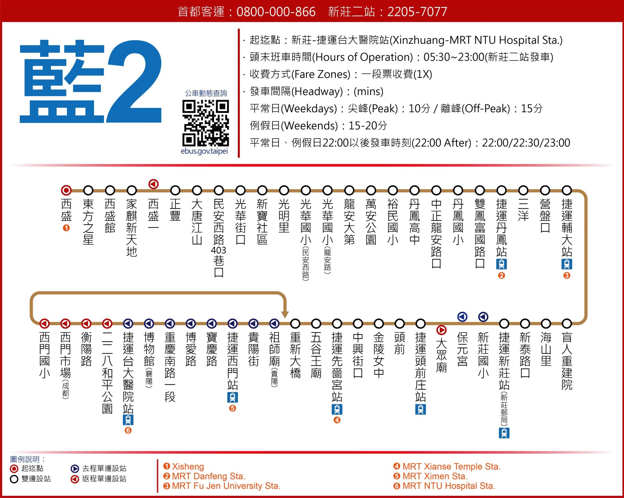 BL2Bus Route Map-新北市 Bus