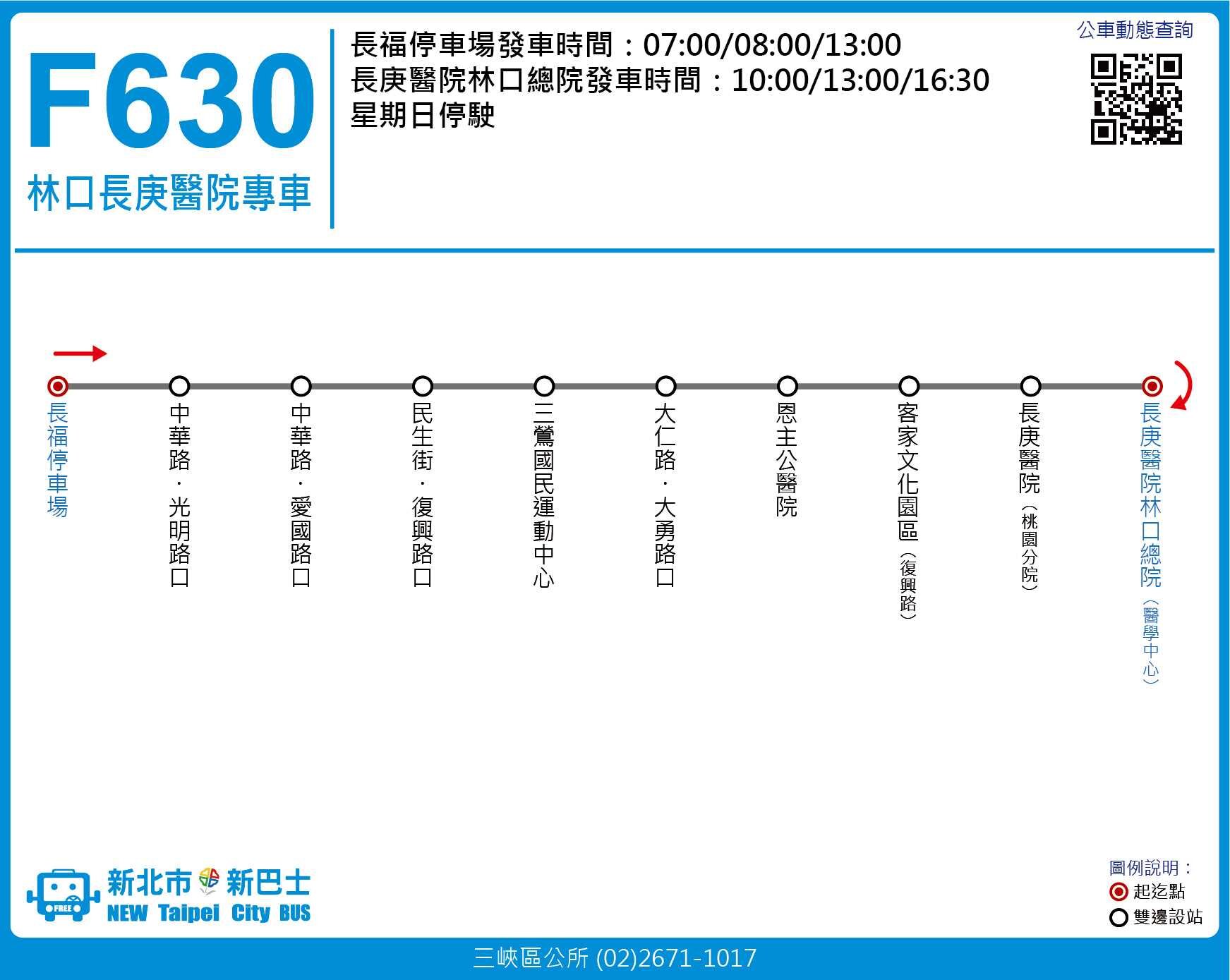 F630公車路線圖-新北市公車