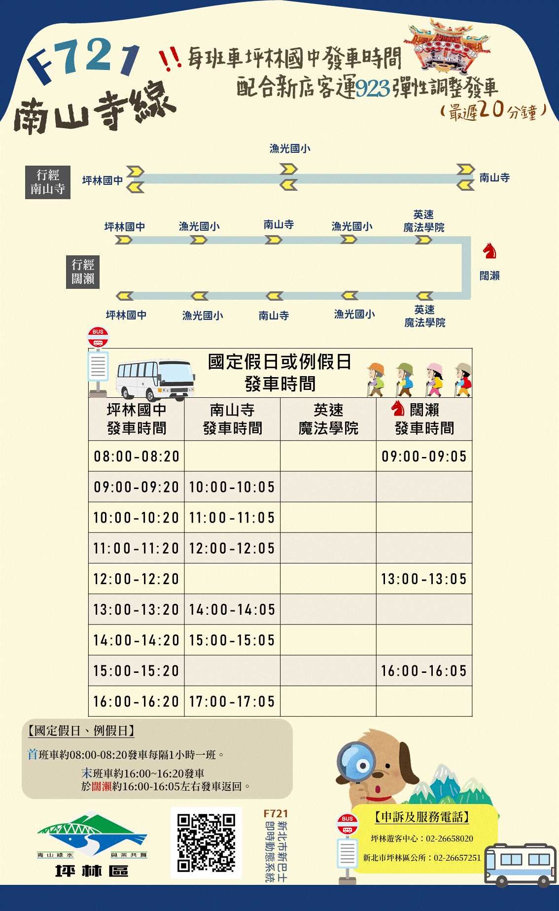 F721公車路線圖-新北市公車