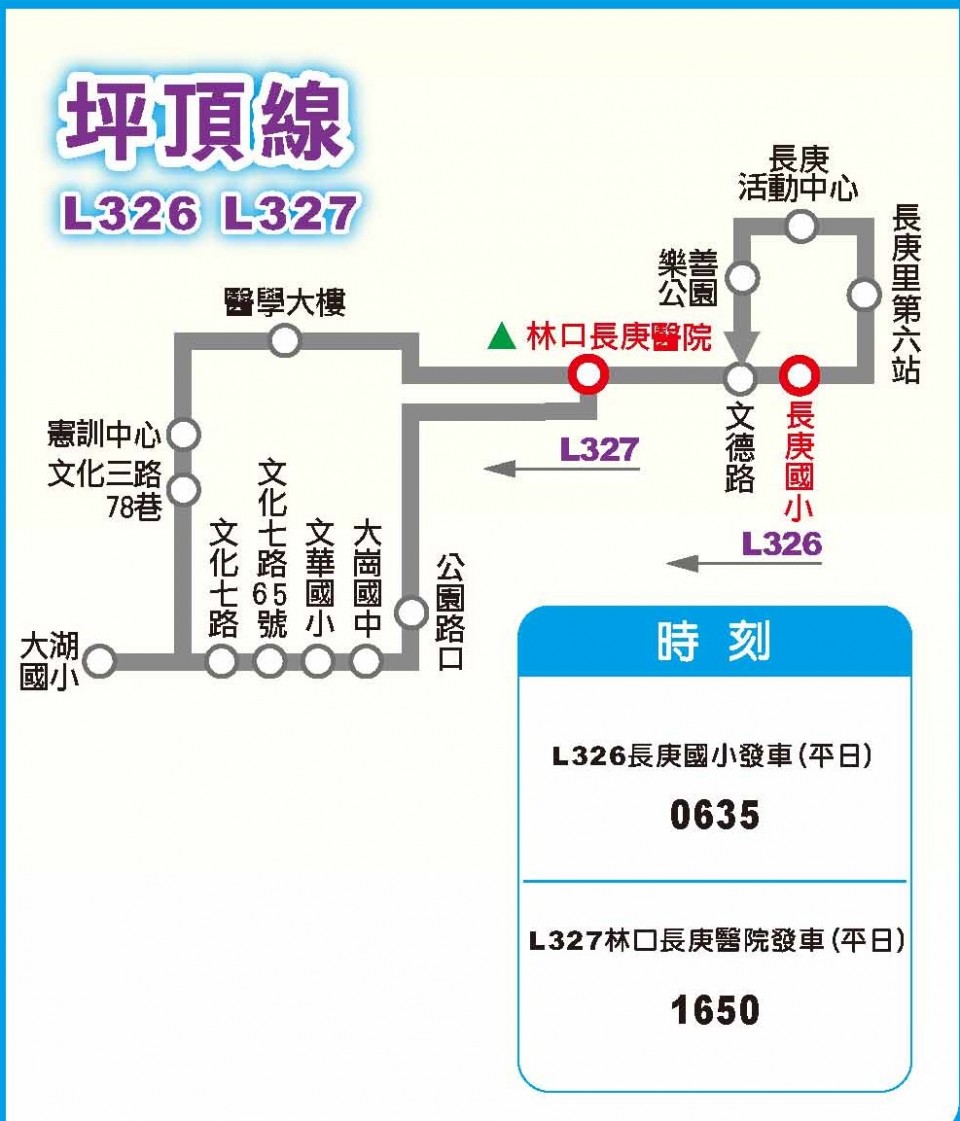 L326公車路線圖-桃園公車