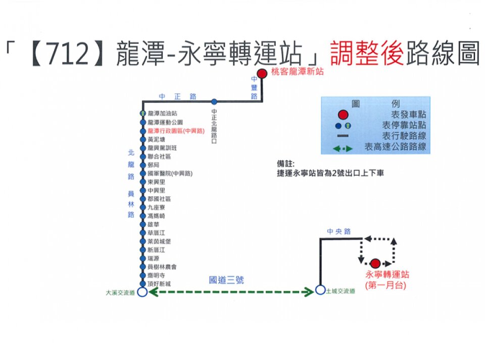 712公車路線圖-桃園公車