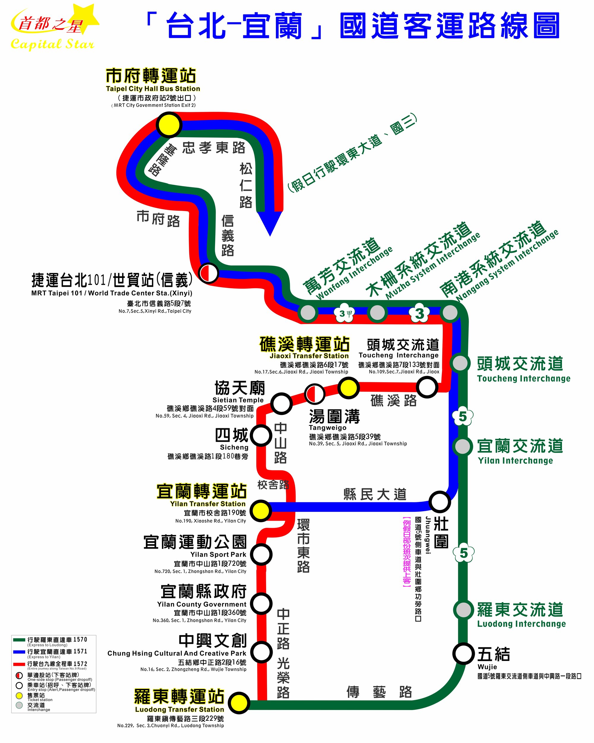 1570公車路線圖-首都客運
