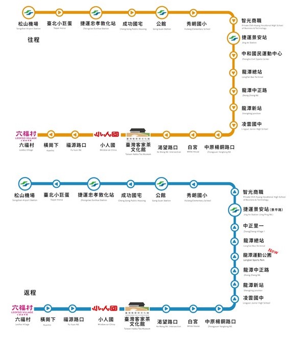5350公車路線圖-亞通客運