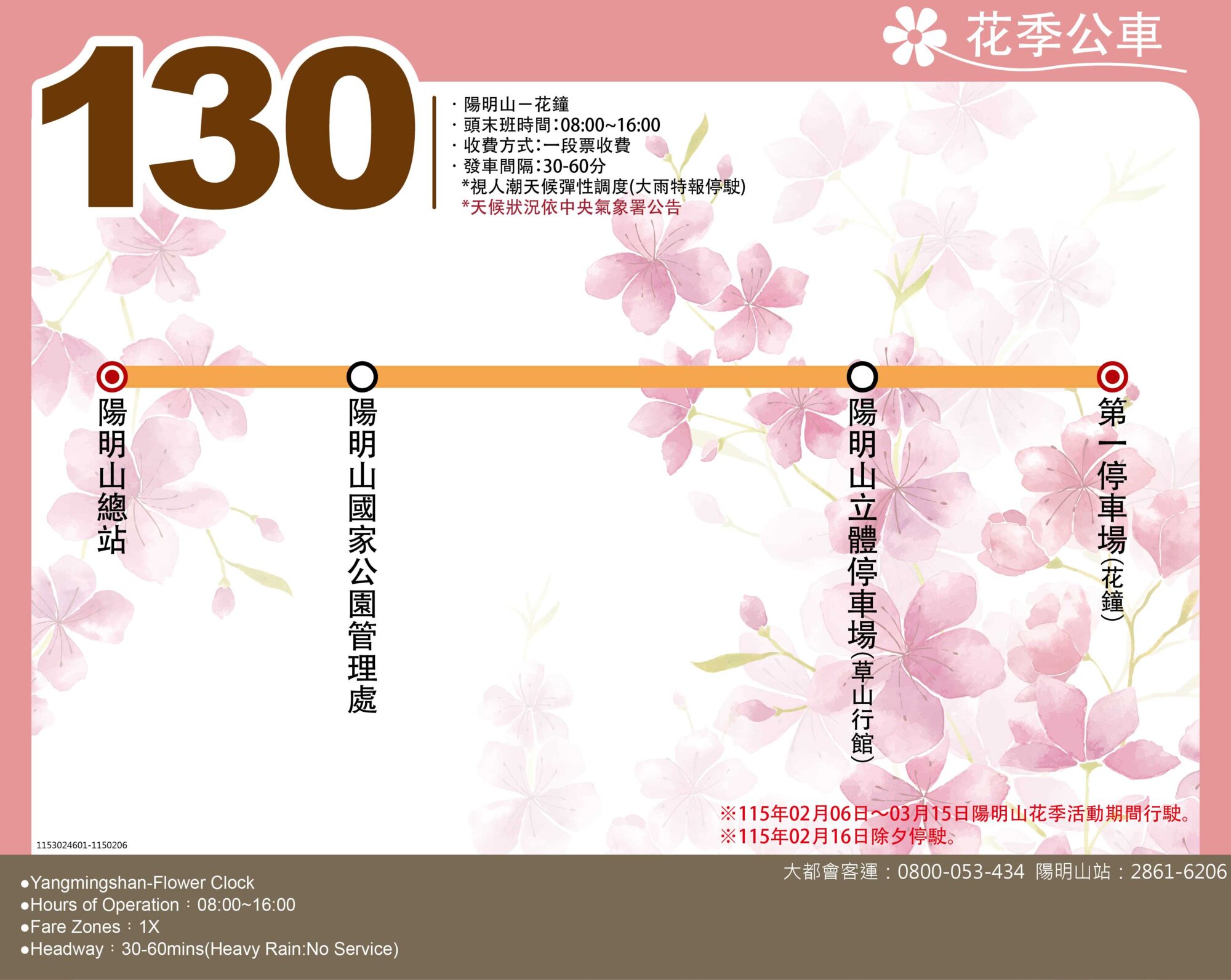 130Bus Route Map-台北市 Bus