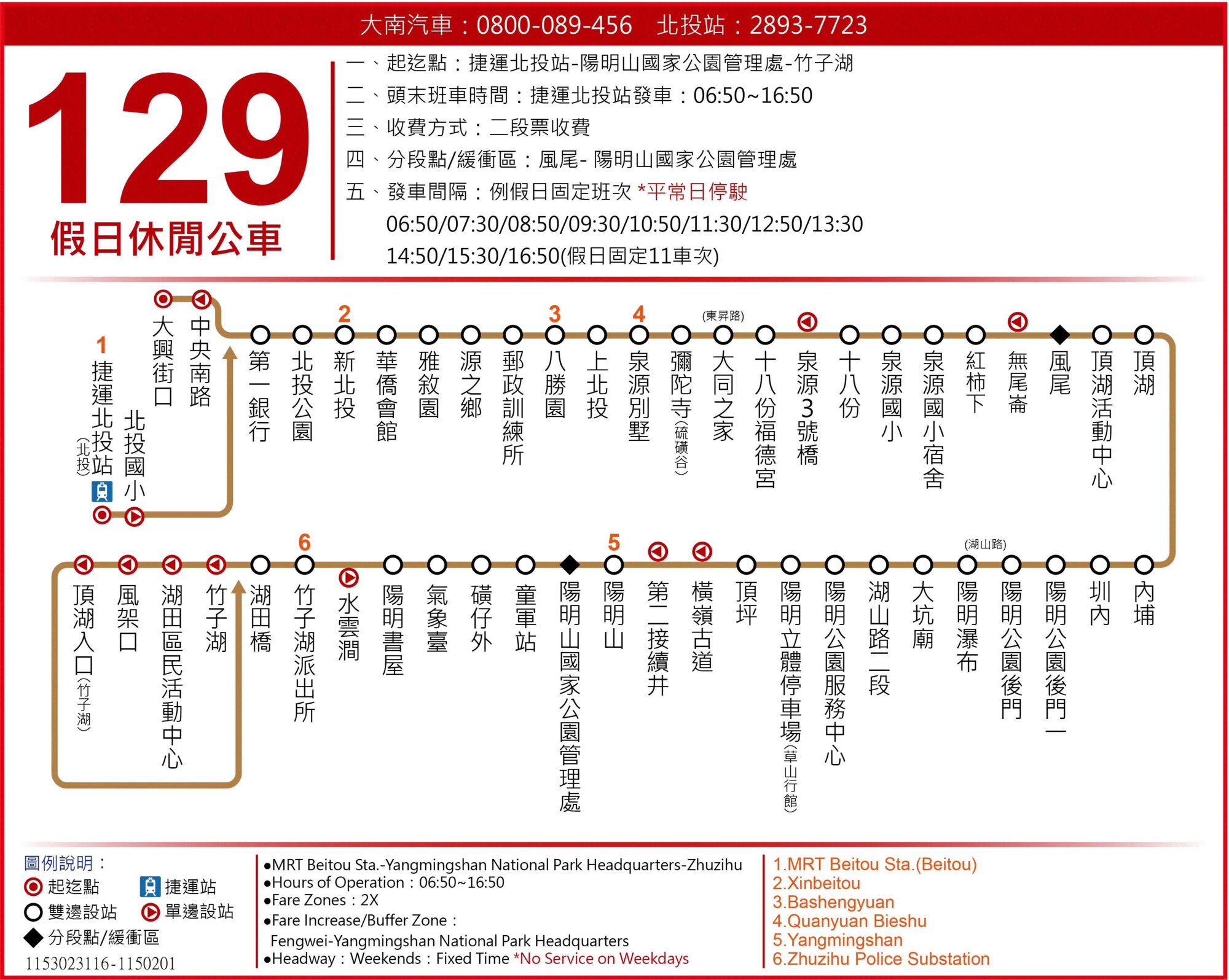 129公車路線圖-台北市公車