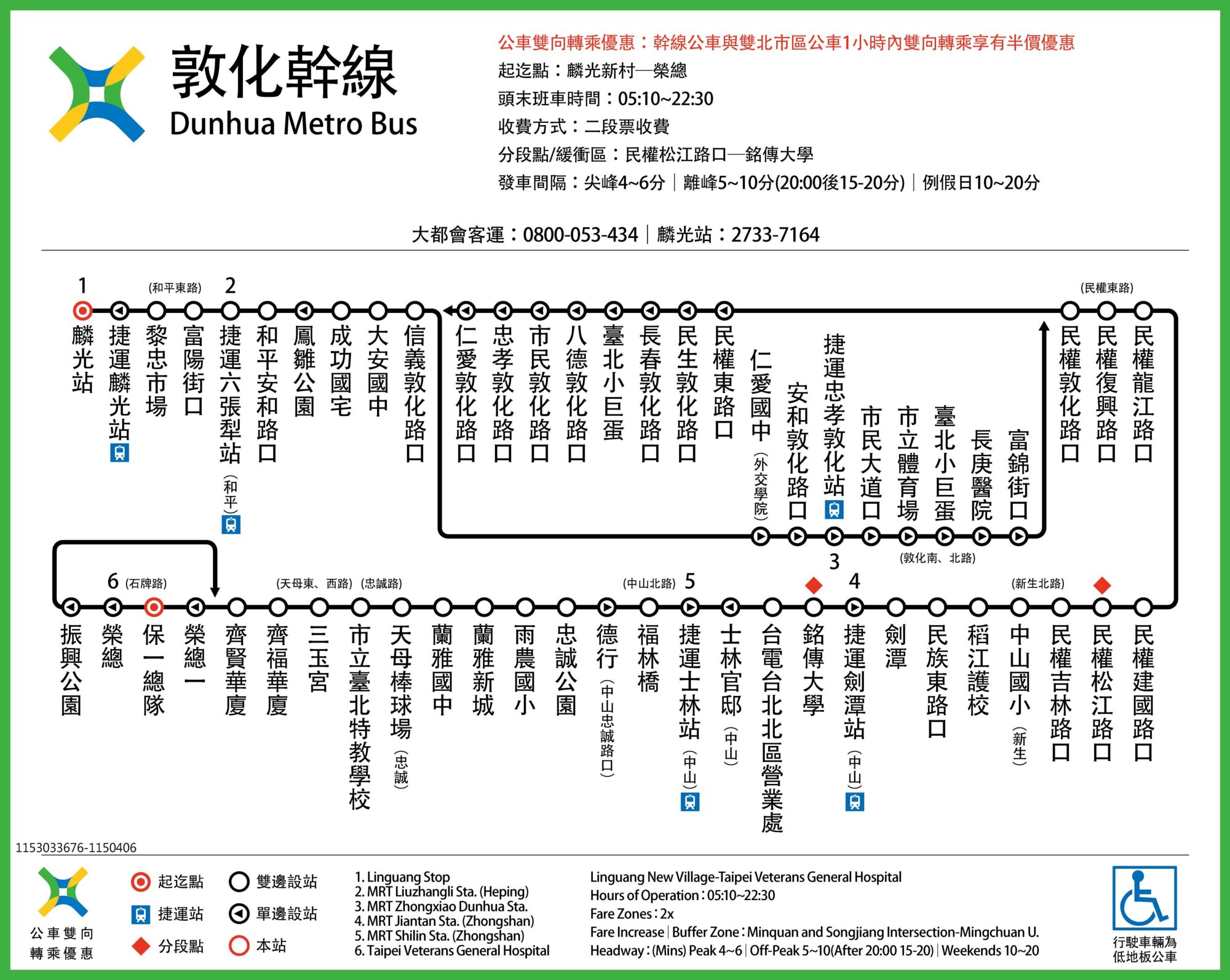 敦化幹線公車路線圖-台北市公車
