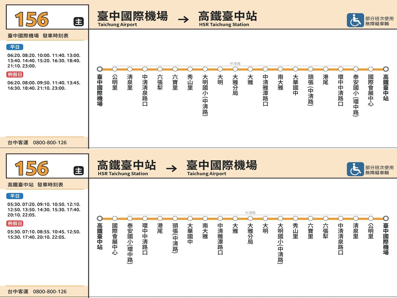 綠美圖會展中心巡迴公車公車路線圖-台中公車